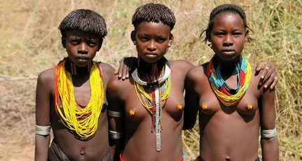 africanos desnudos